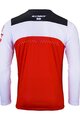 KENNY Kolesarski dres z dolgimi rokavi poletni - ELITE KID 24 - rdeča