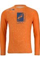 KENNY Kolesarski dres z dolgimi rokavi poletni - PROLIGHT KID 24 - oranžna