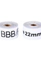 BBB trak - RIMTAPE 2M X 18MM - bela