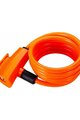 BBB ključavnica za kolo - BBL-61 QUICKSAFE - oranžna