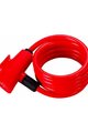 BBB ključavnica za kolo - BBL-61 QUICKSAFE - rdeča