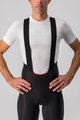 CASTELLI Kolesarske dolge hlače z naramnicami - NANO FLEX PRO 2 - črna