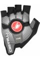 CASTELLI Kolesarske rokavice s kratkimi prsti - ROSSO CORSA ESPRESSO - siva
