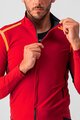 CASTELLI Kolesarska  podaljšana jakna - PERFETTO ROS - rdeča