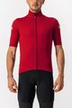 CASTELLI Kolesarski dres s kratkimi rokavi - PERFETTO ROS LIGHT - rdeča
