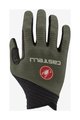 CASTELLI Kolesarske  rokavice z dolgimi prsti - CW 6.1 CROSS - siva