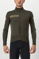 CASTELLI Kolesarska  podaljšana jakna - BETA ROS - zelena