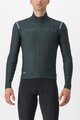 CASTELLI Kolesarski dres z dolgimi rokavi zimski - TUTTO NANO RoS - zelena