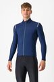 CASTELLI Kolesarski dres z dolgimi rokavi zimski - TUTTO NANO ROS - modra