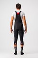 CASTELLI Kolesarske 3/4 hlače z naramnicami - SORPASSO ROS - črna