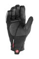 CASTELLI Kolesarske  rokavice z dolgimi prsti - ESPRESSO GT - črna