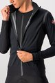 CASTELLI Kolesarska  podaljšana jakna - ALPHA ROS 2 W LIGHT - črna
