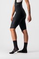 CASTELLI Kolesarske kratke hlače z naramnicami - OMLOOP NANO W - črna