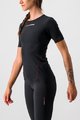 CASTELLI Kolesarska  majica s kratkimi rokavi - PROSECCO TECH W - črna
