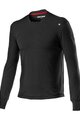 CASTELLI Kolesarska  majica z dolgimi rokavi - MERINO LS TEE - črna