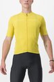 CASTELLI Kolesarski dres s kratkimi rokavi - CLASSIFICA - rumena