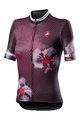 CASTELLI Kolesarski dres s kratkimi rokavi - PRIMAVERA - bordo