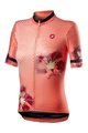 CASTELLI Kolesarski dres s kratkimi rokavi - PRIMAVERA - oranžna