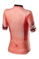 CASTELLI Kolesarski dres s kratkimi rokavi - PRIMAVERA - oranžna