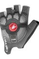 CASTELLI Kolesarske rokavice s kratkimi prsti - ROSSO CORSA 2 W - rdeča
