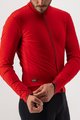 CASTELLI Kolesarska  podaljšana jakna - ELITE ROS - rdeča