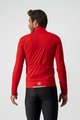 CASTELLI Kolesarska  podaljšana jakna - ELITE ROS - rdeča
