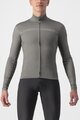 CASTELLI Kolesarski dres z dolgimi rokavi zimski - PRO THERMAL LS - siva
