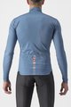 CASTELLI Kolesarski dres z dolgimi rokavi zimski - PRO THERMAL LS - modra
