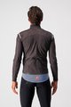 CASTELLI Kolesarska  podaljšana jakna - PERFETTO ROS LIMITED EDITION - siva/bela