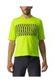 CASTELLI Kolesarski dres s kratkimi rokavi - TRAIL TECH - svetlo zelena