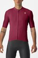 CASTELLI Kolesarski dres s kratkimi rokavi - ENDURANCE ELITE - bordo