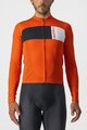 CASTELLI Kolesarski dres z dolgimi rokavi poletni - PROLOGO 7 - rdeča