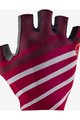 CASTELLI Kolesarske rokavice s kratkimi prsti - COMPETIZIONE 2 - bordo