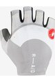CASTELLI Kolesarske rokavice s kratkimi prsti - COMPETIZIONE 2 - siva