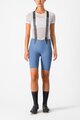 CASTELLI Kolesarske kratke hlače z naramnicami - FREE AERO RC W - svetlo modra