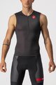 CASTELLI Kolesarski dres brez rokavov - FREE TRI 2 - črna