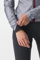 CASTELLI Kolesarski vodo odporen dežni plašč - TEMPESTA LITE W - siva