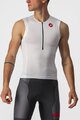 CASTELLI Kolesarski dres brez rokavov - FREE TRI 2 - bela/črna