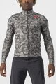 CASTELLI Kolesarski dres z dolgimi rokavi poletni - UNLIMITED THERMAL - siva