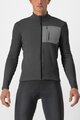 CASTELLI Kolesarski dres z dolgimi rokavi zimski - UNLIMITED TRAIL - siva