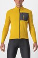 CASTELLI Kolesarski dres z dolgimi rokavi zimski - UNLIMITED TRAIL - rumena
