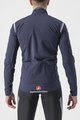 CASTELLI Kolesarska  podaljšana jakna - ALPHA ULTIMATE INSULATED - modra