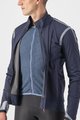 CASTELLI Kolesarska  podaljšana jakna - ALPHA ULTIMATE INSULATED - modra