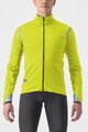CASTELLI Kolesarska  podaljšana jakna - ALPHA ULTIMATE INSULATED - rumena