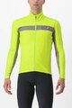 CASTELLI Kolesarska  podaljšana jakna - MORTIROLO 6S - rumena