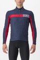 CASTELLI Kolesarska  podaljšana jakna - MORTIROLO 6S - modra