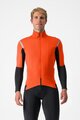 CASTELLI Kolesarski dres z dolgimi rokavi zimski - GABBA ROS 2 - oranžna