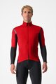 CASTELLI Kolesarski dres z dolgimi rokavi zimski - GABBA ROS 2 - rdeča