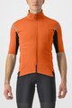 CASTELLI Kolesarski dres s kratkimi rokavi - GABBA RoS 2 - oranžna