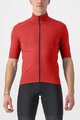 CASTELLI Kolesarski dres s kratkimi rokavi - PERFETTO RoS 2 WIND - rdeča